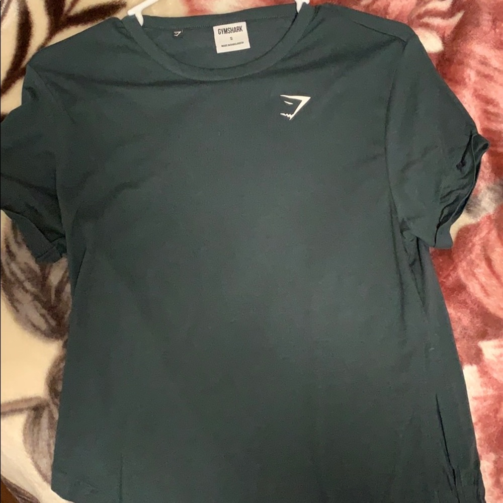 Gym Shark Tee - Dark Green